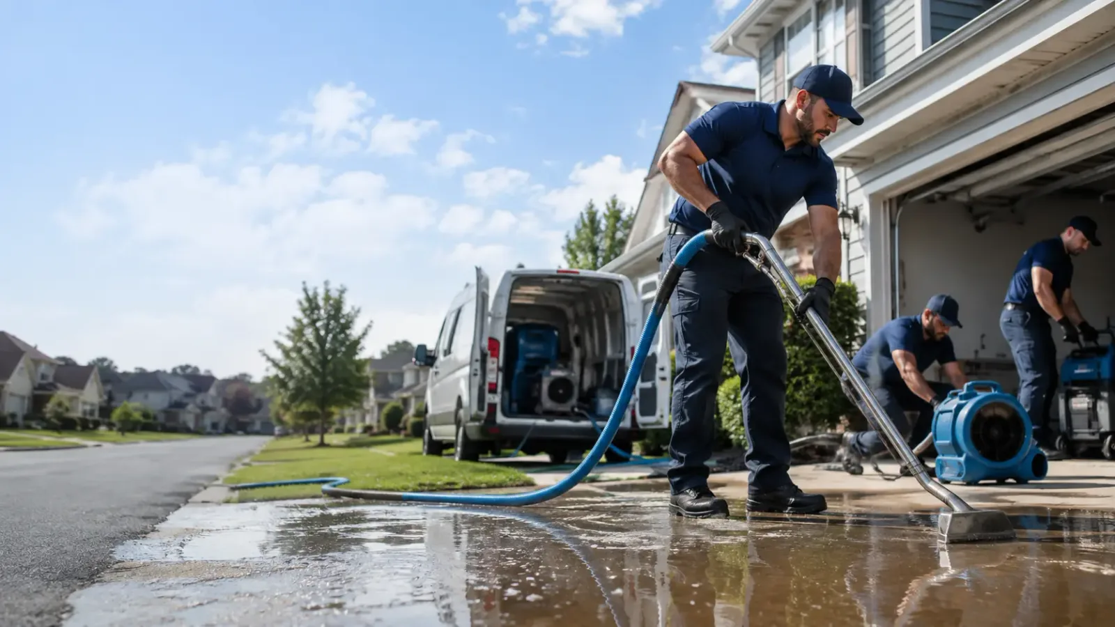Flood Damage Restoration in Glastonbury, CT